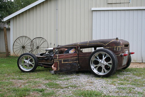 Radical Rat Rod You know how low this car is How do you get in and out