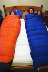 Zwei Schlafsäck