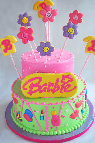 barbie logo background. Barbie Logo Cake