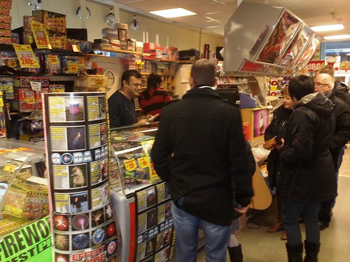 Buying New Year Fireworks in Norway