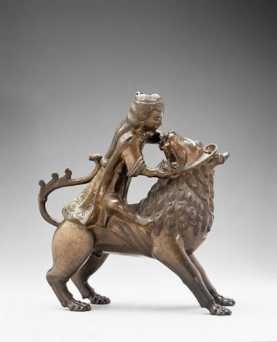 002 Samson y el león Aguamanil- Alemania del Norte-finales s. XIII-© 2009 Museum of Fine Arts, Boston
