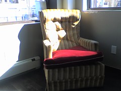 Chair at Ideal coffee