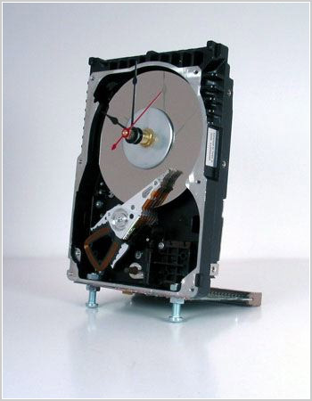 Hard disk drive clock
