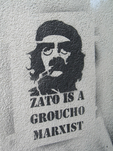 Zato is a Groucho Marxist