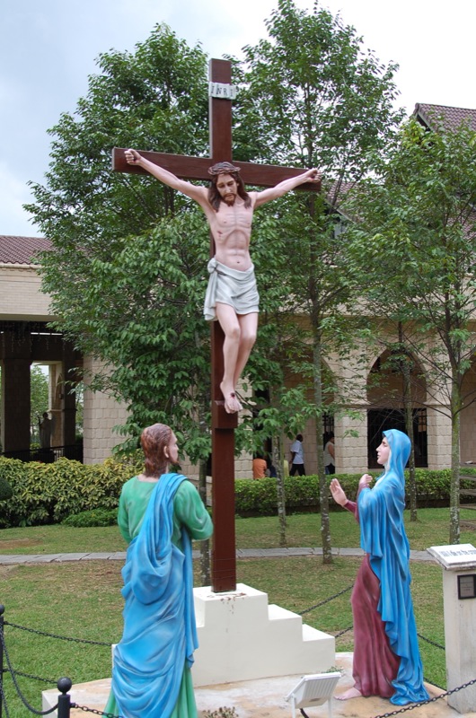 Jesus Christ on the cross, St. Anne's church Bukit Mertajam