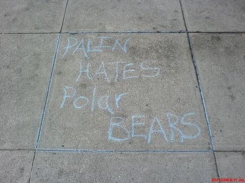 PALIN HATE POLAR BEAR