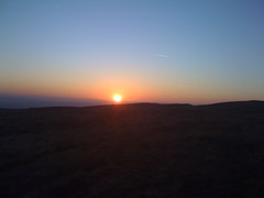 sunset from cochno hill