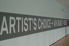 Artist's Choice + Vik Muniz = Rebus