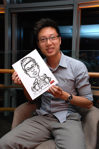 Caricature live sketching for TLC - 29