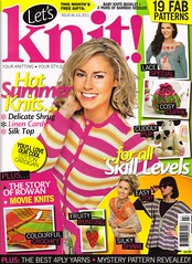 We've done it again! 'Let's Knit' Issue 44 July 2011.