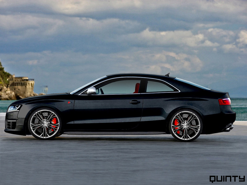 The Audi RS5 in a beautifull Black edition I hope you like it