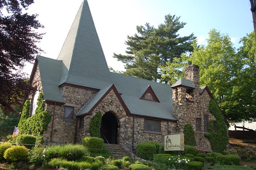 former Trinity Episcopal church, Canton, MA, now Schlossberg Memorial Chapel