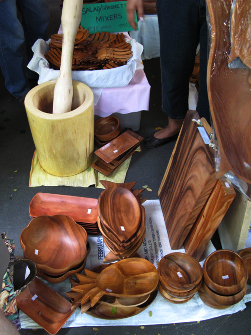Salcedo Market - Wooden Wares