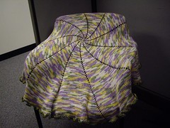 Blanket on a chair
