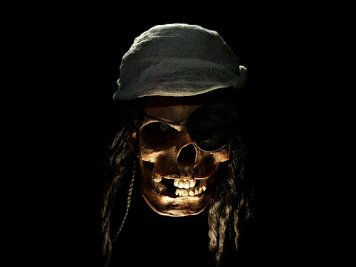 skulls wallpaper. Pirate Skull Wallpaper. Ahoy!
