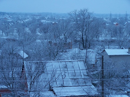 Snow in Bila Tserkva