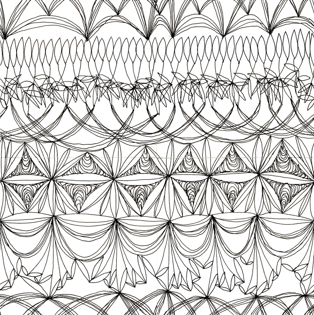 Horizontal Pattern, Original Drawing
