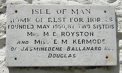 Rest Home for Old Horses plaque