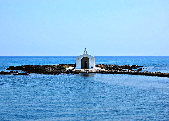 St. Nicholas chapel at Georgioupolis on the Greek island of Crete