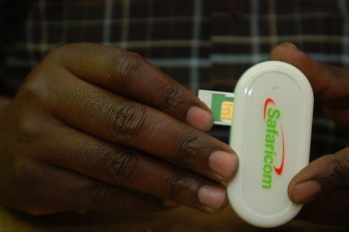 Safaricom's Internet Broadband Dongle (with SIM Card)