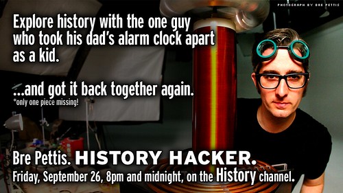 History Hacker, TONIGHT, 8pm & Midnight on History