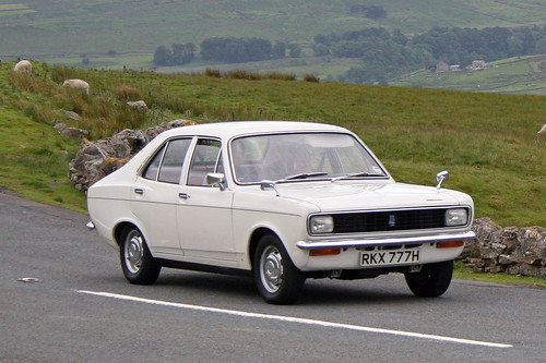 Looks like the smaller Hillman Avenger had a lot of influence in the styling