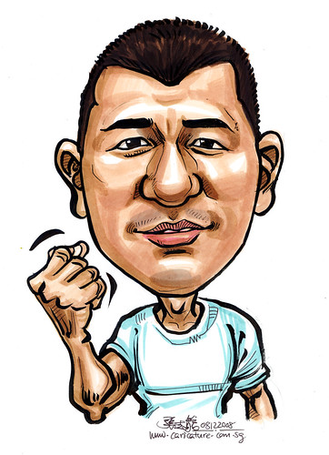 Caricature for Singapore Armed Forces 11