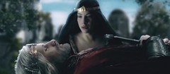 Arwen mourns her dead husband