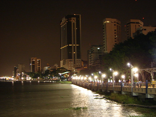 Guayaquil - Malecón 2000 - Vista Nocturna