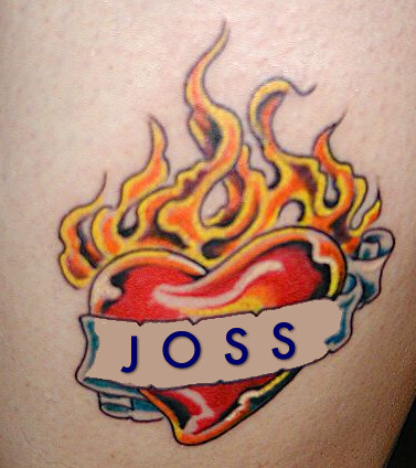 free heart tattoo flash. flaming heart tattoo flash