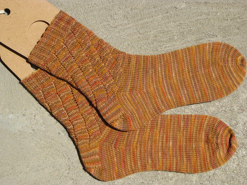 Tidal Waves Socks - Ancient Threads