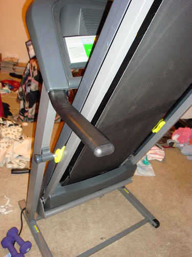 Treadmill Folded by jessicaloveslanders