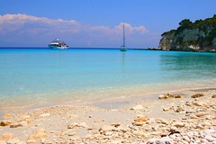 Voutoumi beach, Antipaxos island