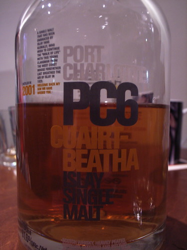 006,[酒]Bruichladdich Port Charlotte 6年(PC6)：布魯萊迪 蘇格蘭純麥威士忌