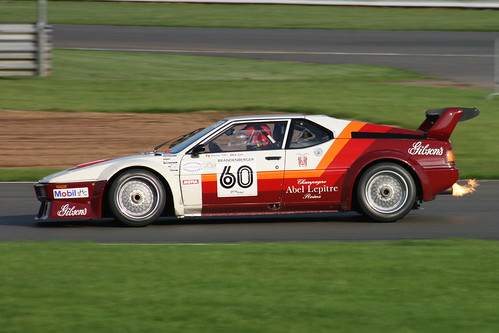 BMW M1 Christian Traber Christian Traber's M1 flames out as he brakes for