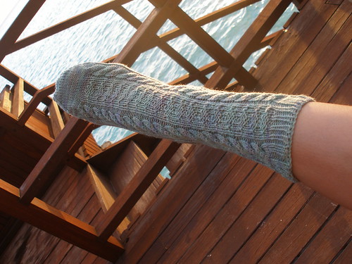 Day 4: Whitby Sock finished!