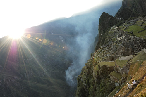 Atardecer en Machu Picchu