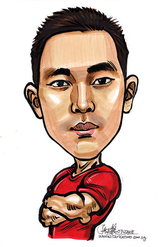 Caricature for Singapore Armed Forces 2
