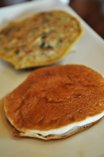 pancake and lotus root pancake