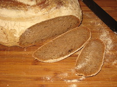 sliced whole wheat sourdough