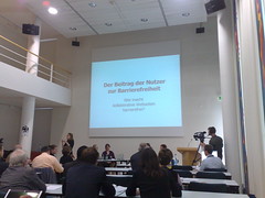 Workshop "Der Beitrag der Nutzer zur Barrierefreiheit"
