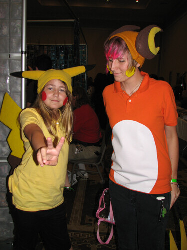From Pokemon, Pikachu and Raichu Halloween costume do it yourself,