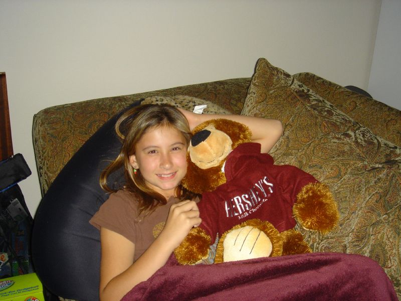 Collette and Hershey Bear