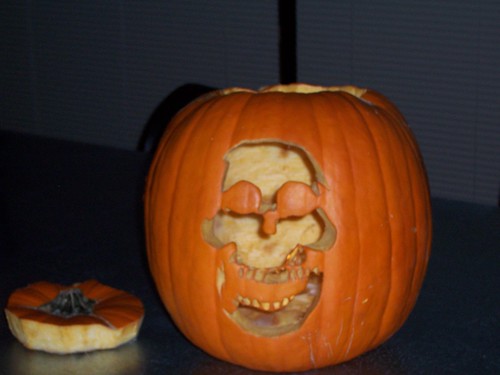 sarah underwood. Pumpkin Carving - Sarah Underwood - Skeleton