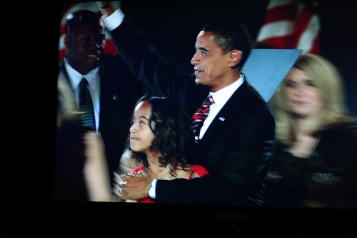 President elect Obama and Malia (Image used under CC license from Dianne Collins)