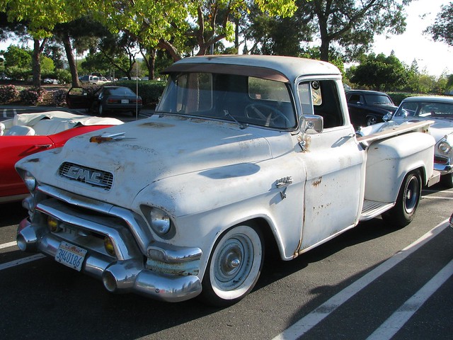 pickup 1957 custom gmc 3h40186