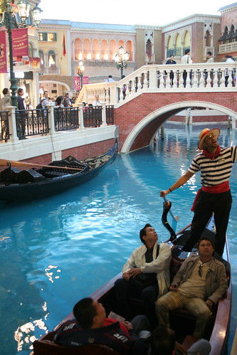 Gondola at The Venetian