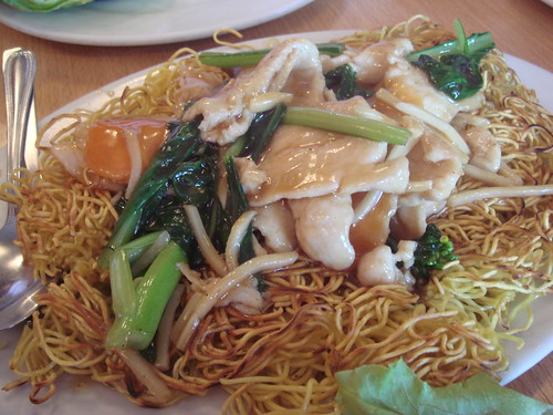 HK style fried noodles@Yum Yum
