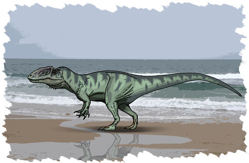 Carcharodontosaurid by Ezequiel Vera