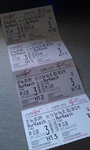 Tiket wayang Nur Kasih The Movie